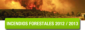 Incendios forestales en España 2012-2013