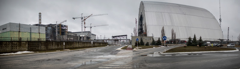 Thirty years after the nuclear disaster Greenpeace revisits the site and the Unit 4 with the New Safe Confinement (NSC or New Shelter).The new giant structure is intended to contain the nuclear reactor. Its primary goal is to prevent the reactor complex from leaking radioactive material into the environment and the secondary goal is to allow a future partial demolition of the old structure.The NSC is designed to contain the radioactive remains of Chernobyl Unit 4 for the next 100 years while giving scientists the time to create technologies to deal with the melted core of the reactor.
