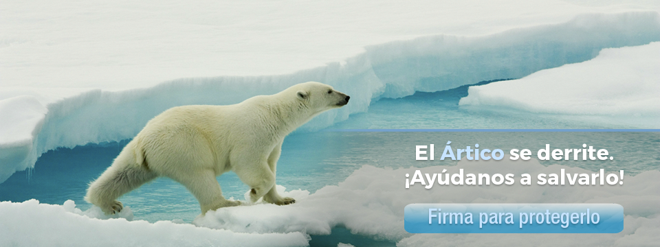 ¡Firma para salvar el Ártico!