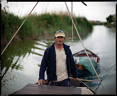 Robert San Canuto, 40 años. Ex-pescador de El Palmar (Valencia). 