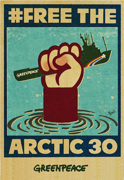 Free The Arctic 30