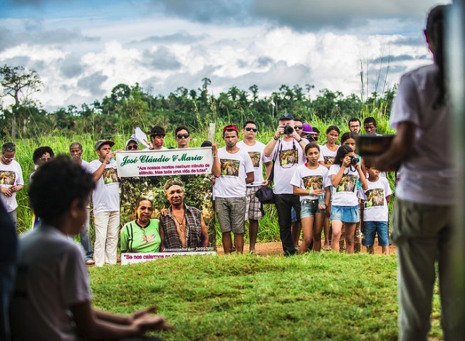 Foto de los activistas asesinados por defender el Amazonas