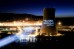 Greenpeace proyecta imágenes antinucleares en la central nuclear de Ascó