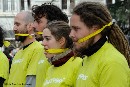 Greenpeace protesta frente al Congreso para denunciar la aprobación de las Leyes Mordaza