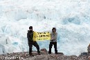 Las youtubers Yellow Melow y María Cadepe llegan al Ártico con 180.000 firmas para la campaña de Greenpeace para protegerlo
