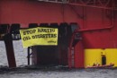 Acción de Greenpeace en el Ártico