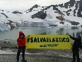 Greenpeace constata las evidencias del cambio climático en su primer día de expedición al Ártico sobre un glaciar que retrocede unos 100 metros al año