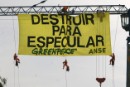 Greenpeace y ANSE paralizan las obras de una desaladora en un área protegida en Murcia