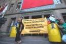Greenpeace pide  la retirada  inmediata de los residuos tóxicos del MV Ulla