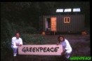 Base permanente de Greenpeace en el pueblo