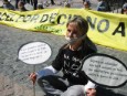 Actos de apoyo en favor de los activistas de Greenpeace
