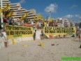 Greenpeace reclama en Fitur el abandono de la destrucción del litoral