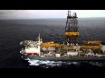 barco con el que Repsol pretende sacar petróleo en Canarias