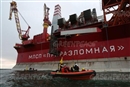 #SalvaelArtico: ACCI&#211;N en la plataforma petrol&#237;fera de Gazprom