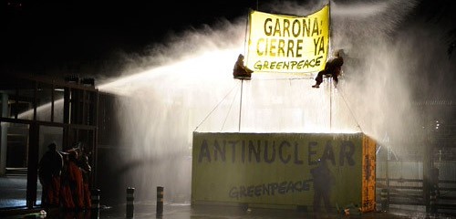 Greenpeace en Garoña
