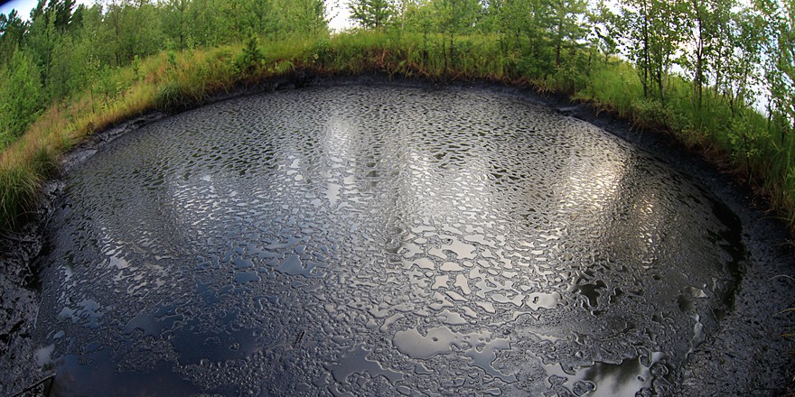 Vertido de petróleo en Siberia Occidental