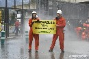 Nueve activistas de Greenpeace detenidos por la acción en la nuclear de Garona