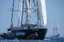 El Arctic Sunrise de Greenpeace llega a Canarias en su campaña "La solución a las prospecciones"