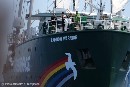 El Rainbow Warrior contra las prospeccione petrolíferas