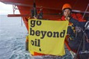 Cuatro activistas de Greenpeace han logrado