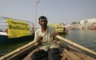 Activistas de Greenpeace en Allahabad (India)