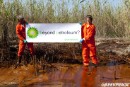 Greenpeace encuentra más petróleo del vertido de BP en una isla cercana a Misisipi