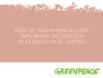 Guía de trasformación: comedores ecológicos