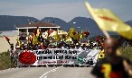 Marcha por el cierre de Garoña