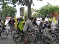 Ciclistas en El Retiro