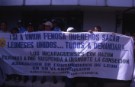 Manifestación contra Unión Fenosa en Nicaragua