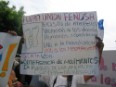 Manifestación contra Unión Fenosa en Nicaragua