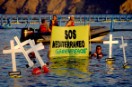 Acción contra las granjas de engorde de atún en Cartagena