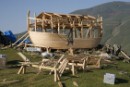 Greenpeace construye un Arca de Noé en el