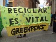 Los jóvenes de Greenpeace se han concentrado