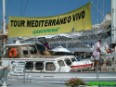 Protesta del velero Zorba en el Puerto de