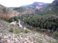 Vista general de la zona que del río segura