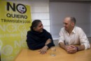 Vandana Shiva y Juan Felipe Carrasco