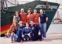 Grupo local de Tenerife con el Arctic Sunrise